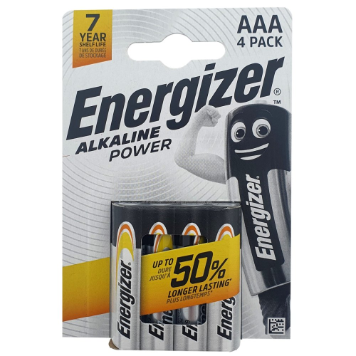 Μπαταρίες αλκαλικές Energizer AAA (4pc)
