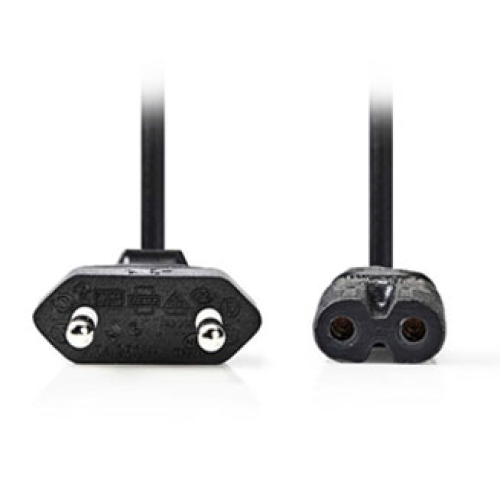 Καλώδιο ρεύματος C7 NEDIS 2m μαύρο